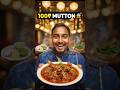 Sirf100 Rupaye Me Itna Mutton?! Street Food Shock 😱🔥#food #shorts #ai #yt