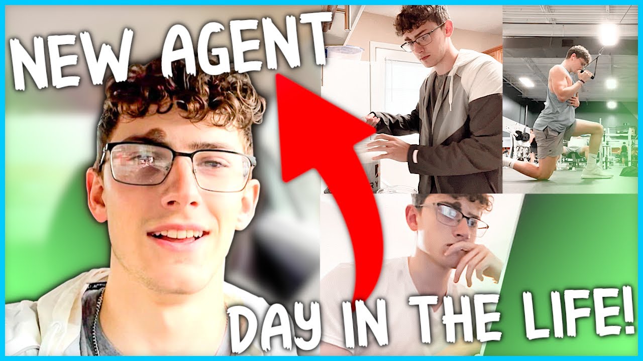 📸DAY IN THE LIFE of BRAND NEW AGENT *STRAIGHT OUT OF COLLEGE* | Heath Besowshek