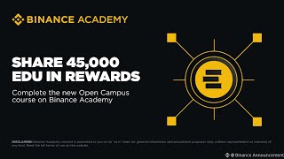 Famous EDU Chain & Open Campus Binance Academy Learn & Earn Quiz Answers! Wealth