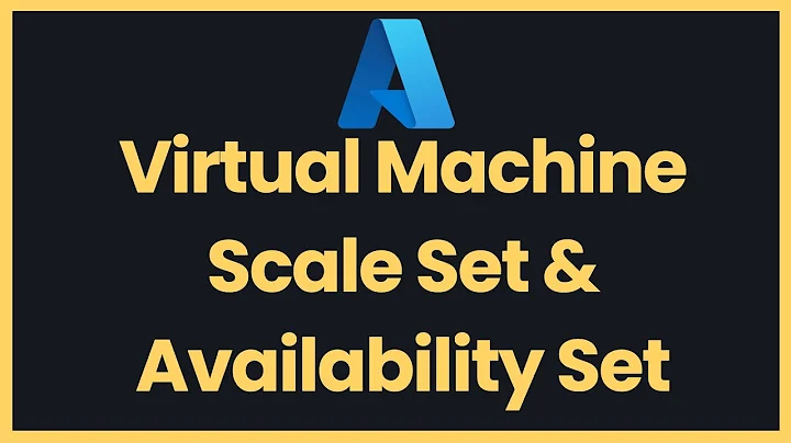 Azure Virtual Machine Scale Set (VMSS) and Availability Set
