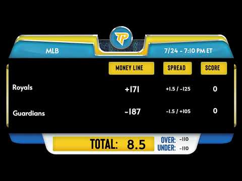 Kansas City Royals vs Cleveland Guardians  7/24/2023 無料のMLB予測、今日のMLBベッティングのヒント