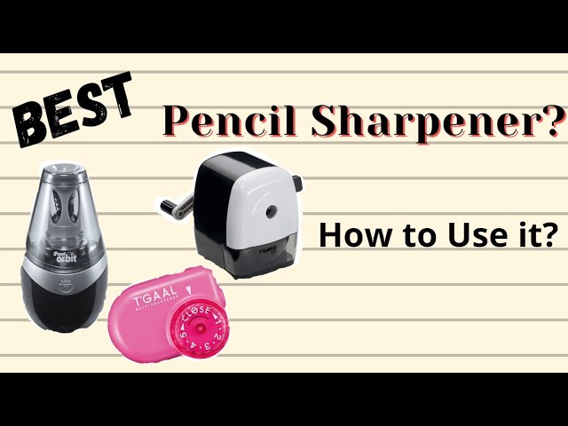 MAKING A MARK: Two new sharpeners - from Prismacolor and Panasonic