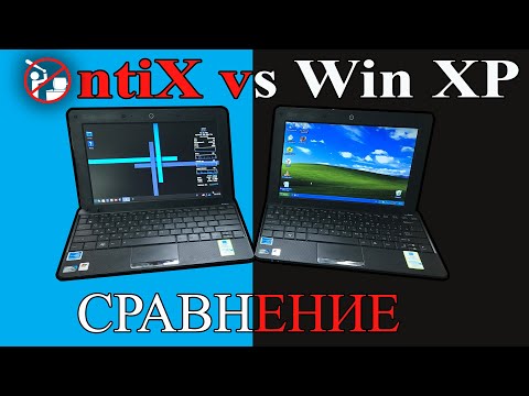 antiX Linux vs. Windows XP | Comparison on two identical netbooks | Linux OS for low-end laptops