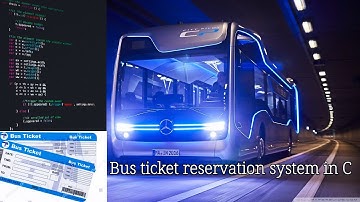 Bus Ticket Reservation System project in C