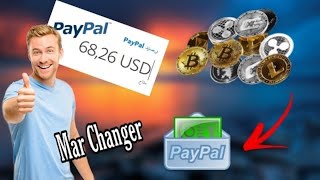 أفضل موقع MarChanger لتحويل العملات الرقمية إلى الباي بال مع الإثباث