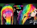 RAINBOW HAIR | HOW TO TOUCH UP & SECTION