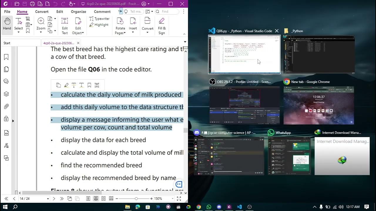 Edexcel igcse cs june 2023 paper 2 que 6 youtube