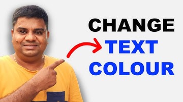 How to Colour Word in MS Word - Change Font Color