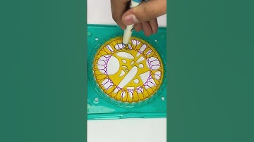 Spirograph Patterns That Will Blow Your Mind: A Mesmerizing Visual Spectacle #asmr #art #spirograph