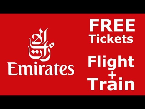 How to book Emirates Multi stop flights + get FREE train Rail&Fly tickets