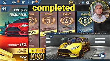 Need for speed: no limits: Car series: FORD Fiesta: Chapter 5/5: completed.