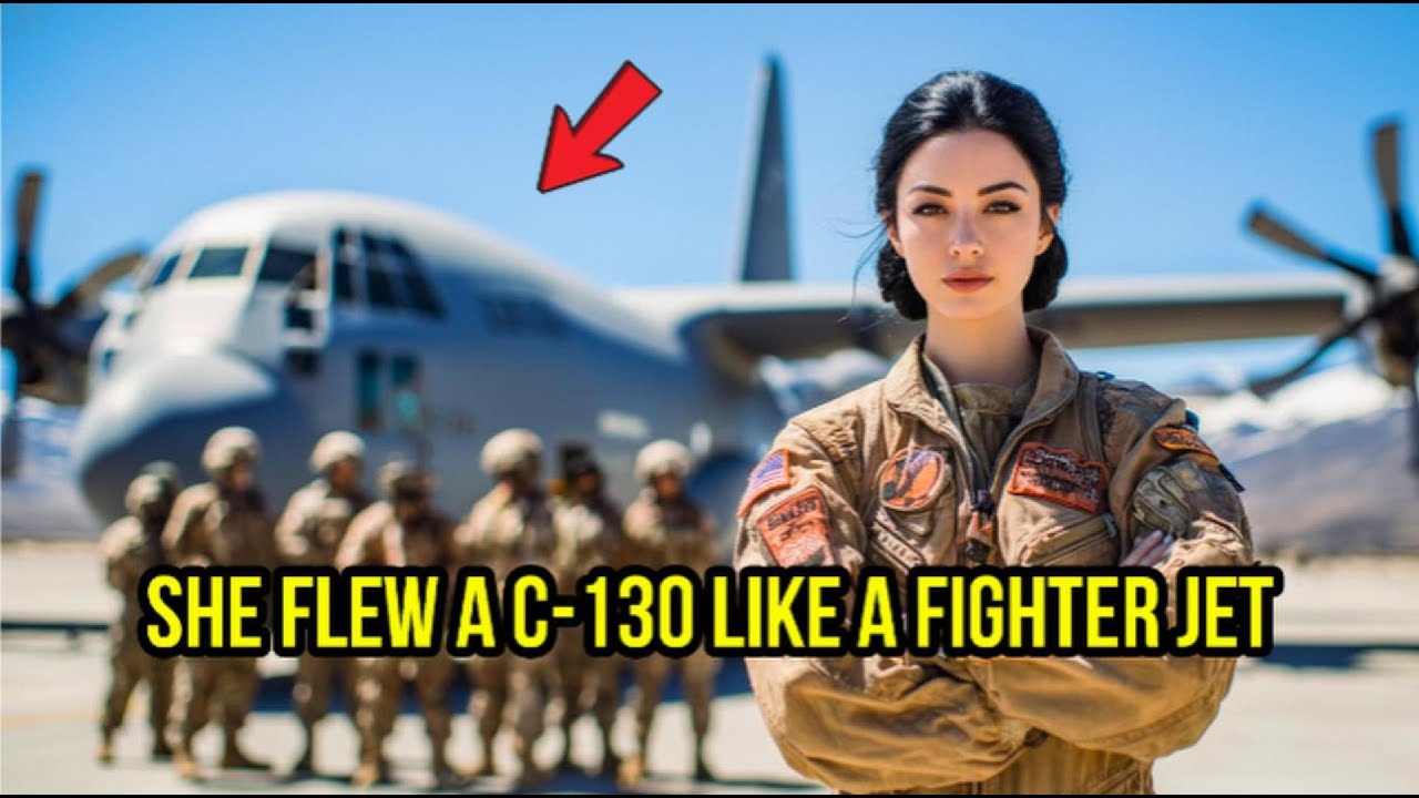 Они смеялись над пилотом транспортного самолёта… пока она не сбила 12 истребителей за 24 минуты