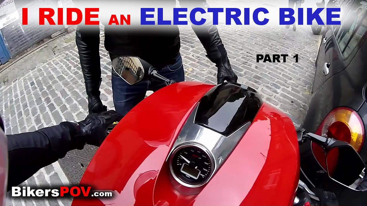I ride an ELECTRIC motorbike! Saietta Part 1 intro and first