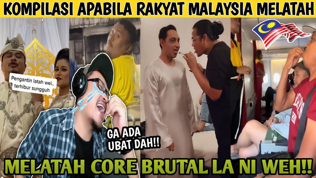 APABILA RAKYAT MALAYSIA MELATAH😂 SEMEMANGNYA REAKSI TAK BOLEH DIKONTROL 😆| Wak Lonjong