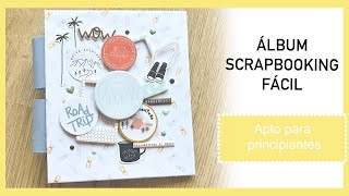 Mini álbum SCRAPBOOKING fácil - Apto para principiantes