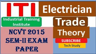 ITI Electrician Theory Sem-2 2015 Exam Paper Solution