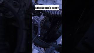Spicy Banana is back baby!!! #mazda #racecar #miata #rotary