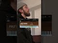 Aphex Twin on the Felt Piano Plug-in.