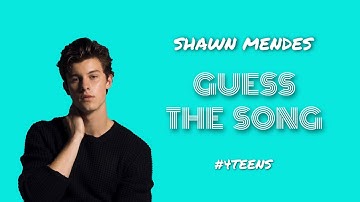 Guess the song | Shawn Mendes
