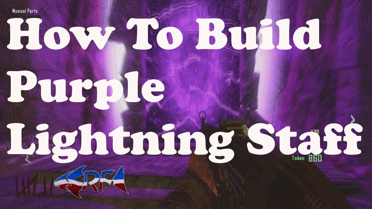 Black Ops 2 Zombies How To Build Purple Staff Of Lightning