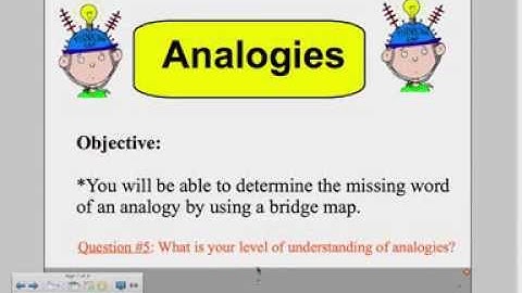 Analogies Video