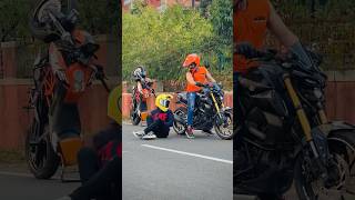Ktm Walo Se Panga Nahi Lena😂 #Farazstuntrider #Bikers #Superbikes #Ktmlover