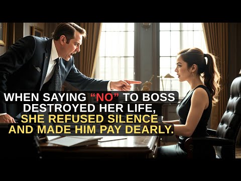 Refusing her Boss cost her everything - but she refused to stay silent and made him pay.