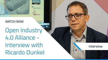 Interview with Ricardo Dunkel from the Open Industry 4.0 Alliance - ACHEMA 2022 (ENG)
