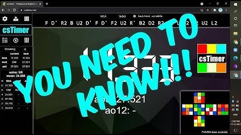 Cstimer main features and customization (Part 1)