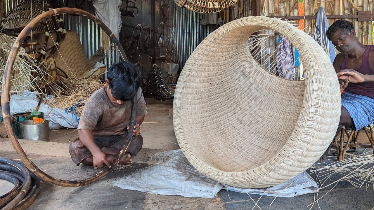 Incredible Process of Making Big Oval Swing | Handmade Manufacturing Process