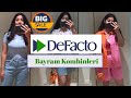 Defacto ‘da Bayram Kombinleri 🛍 Denemeli Alışveriş