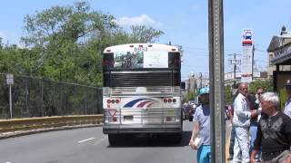 NJT MCI D4000 #8853 on the 161 to Paterson (Outside) in HD