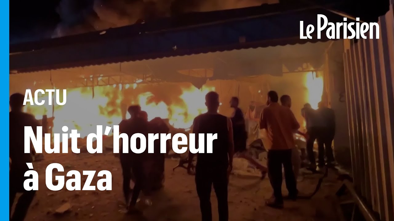 « Brûlés vifs dans leur sommeil » : un camp de réfugiés bombardé en pleine nuit à Gaza