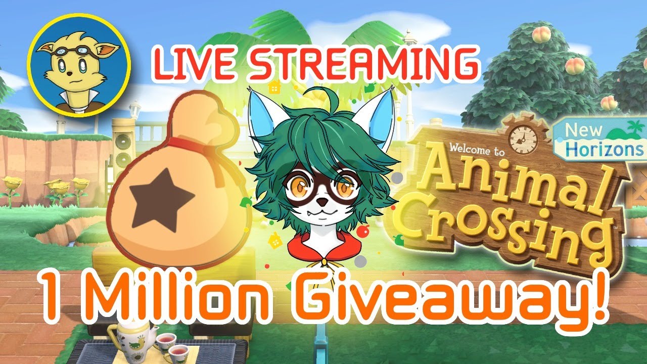 ACNH 98 1Million Bells GIVEAWAY Type !visit PART 1 YouTube