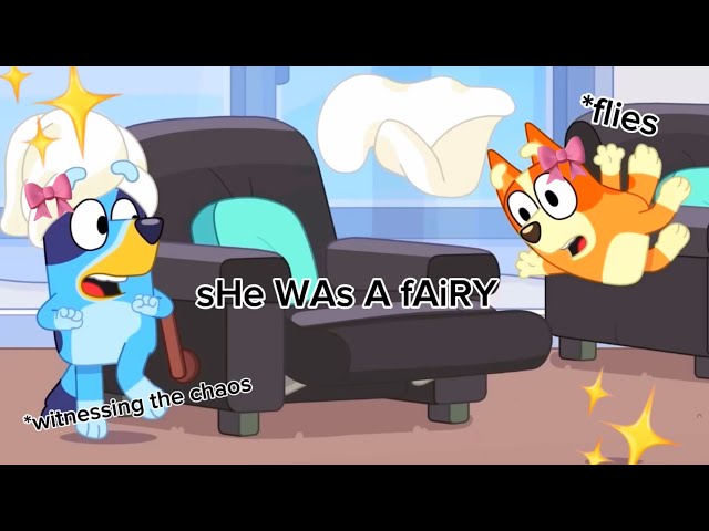 I edited Bluey because why not 🤍💙#bluey #funny #edit #video