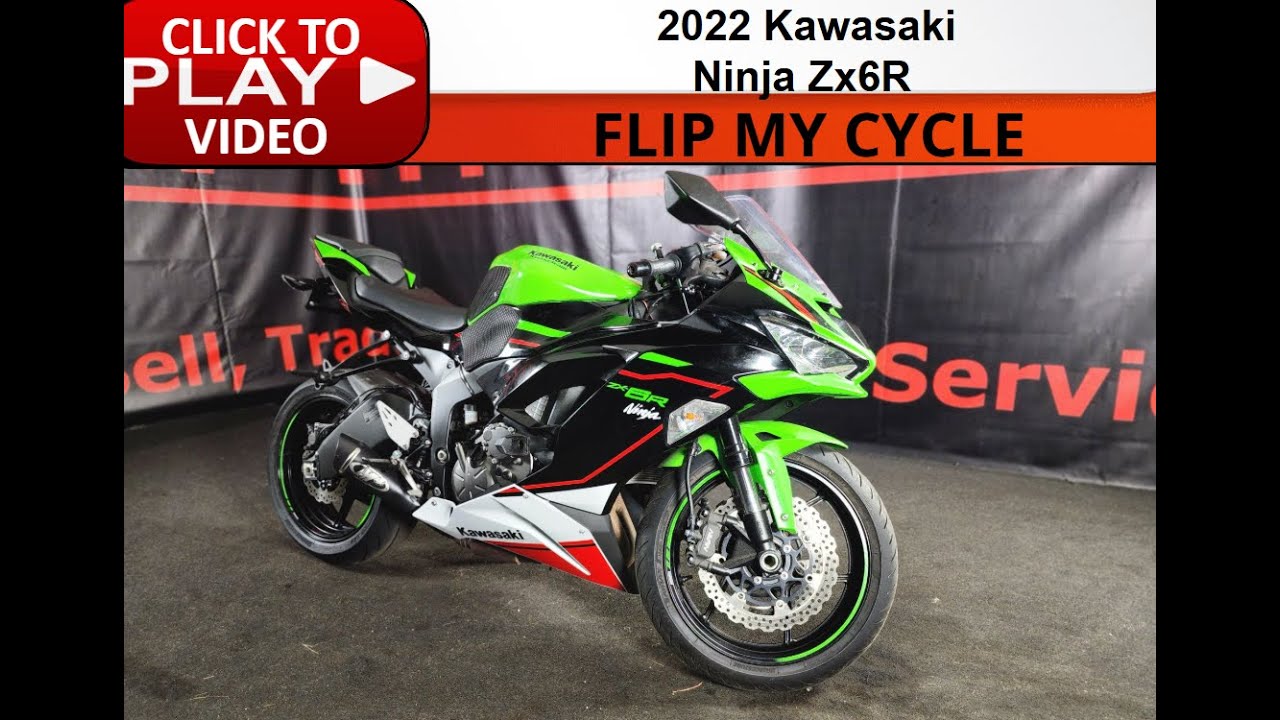 2022 Kawasaki Ninja ZX6R 05 83 - YouTube