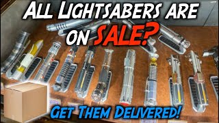 ALL! Galaxy's Edge Lightsabers Are On Sale in Disney Parks? How To Get Them Delivered!