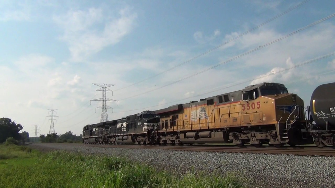 Short Trip to Metz Rd. in Columbiana, OH with UP Power and GoRail 6963