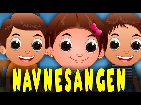 Navnsangen med tekst