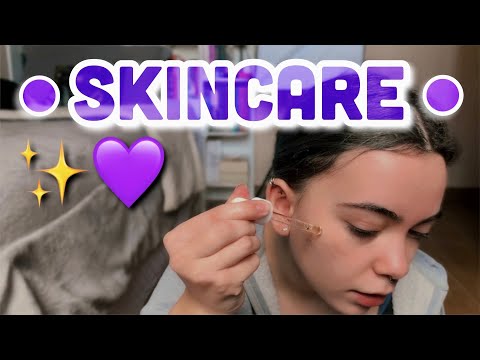 ✨ASMR | Faça sua skincare comigo✨