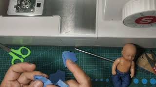 How to sew doll clothes for Zapf Creation baby born mini💕