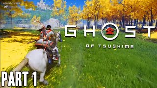 GHOST OF TSUSHIMA - The Beginning of the Samurai (Gameplay Walkthrough Part 1) screenshot 4