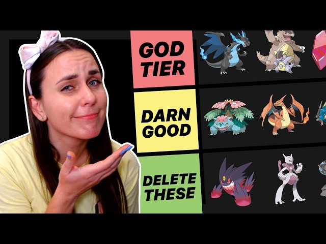 Mega Pokemon Tier list based on how cool they look