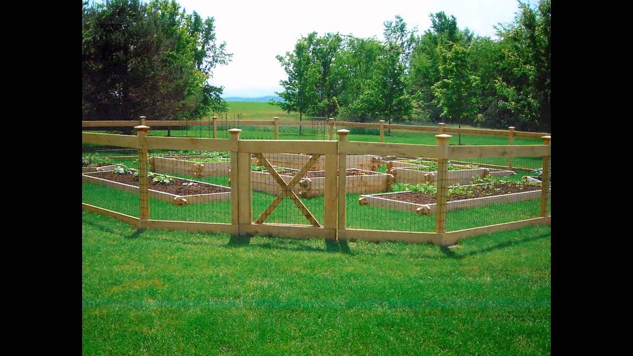 Garden Fence Ideas - YouTube