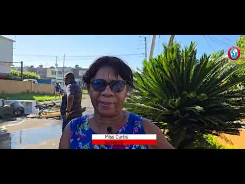 WATCH: St Andrew residents protest overflowing sewage