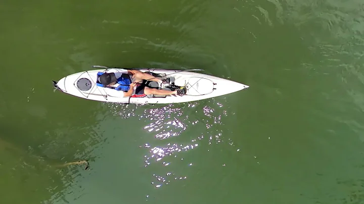 Kayaking with Cathy at Modoc SC campground (July 2...