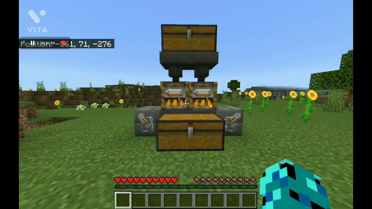 Best potato xp farm for mcpe 1.18 YouTube