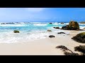 Magical California Beach: 6 Hours of White Sandy Beach & Beautiful Ocean Waves (4K Video)