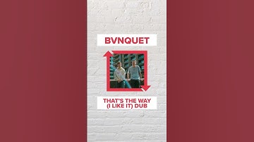 Thumbnail of BVNQUET - That's The Way (I Like It) Dub | Available for FREE via Soundcloud | #shorts