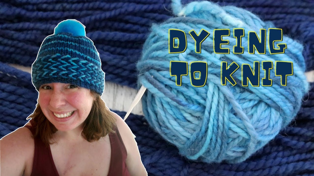 Dyepot Weekly #330 - Dyeing to Knit the Banded Braid Beanie
